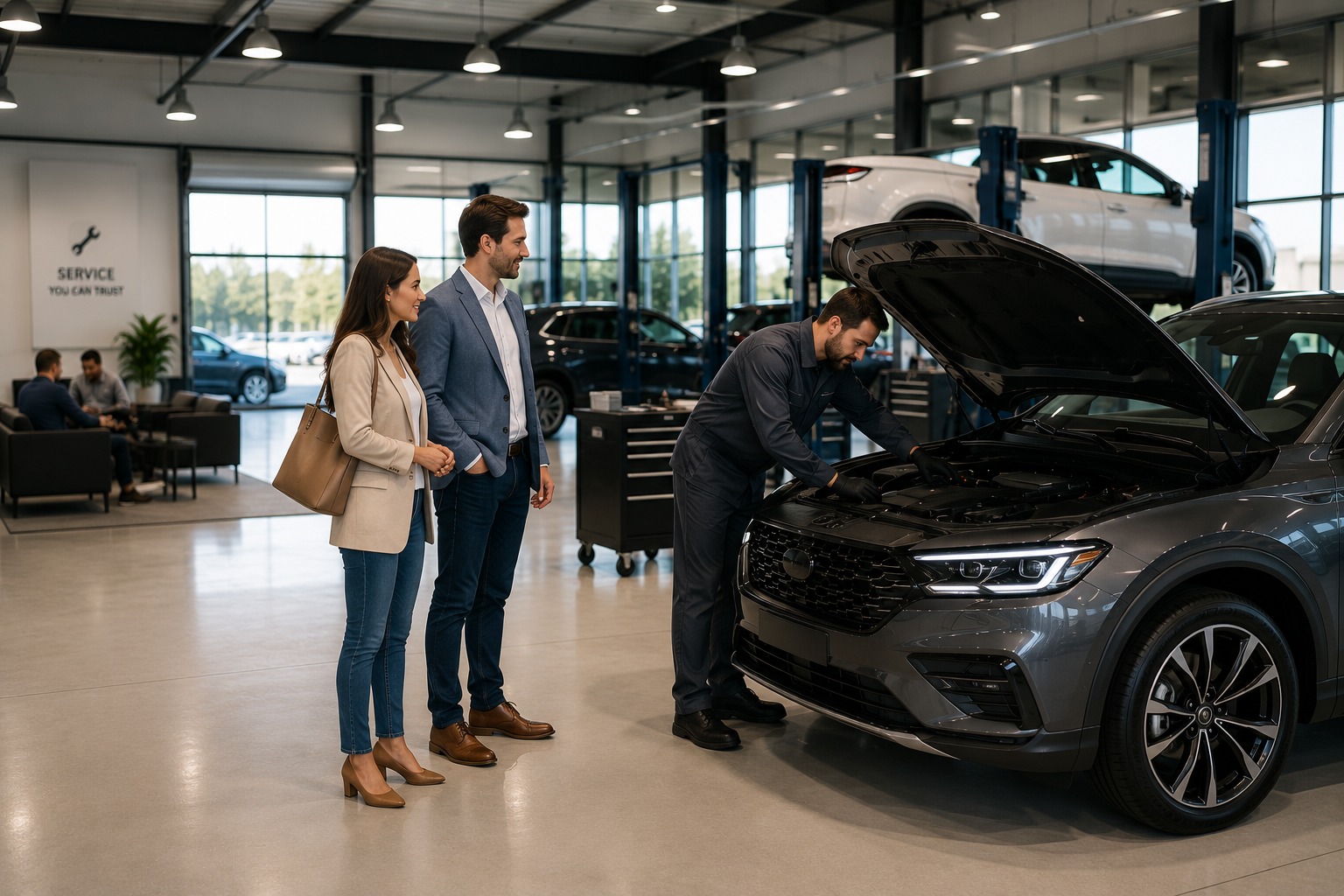 Full workshop and service centre